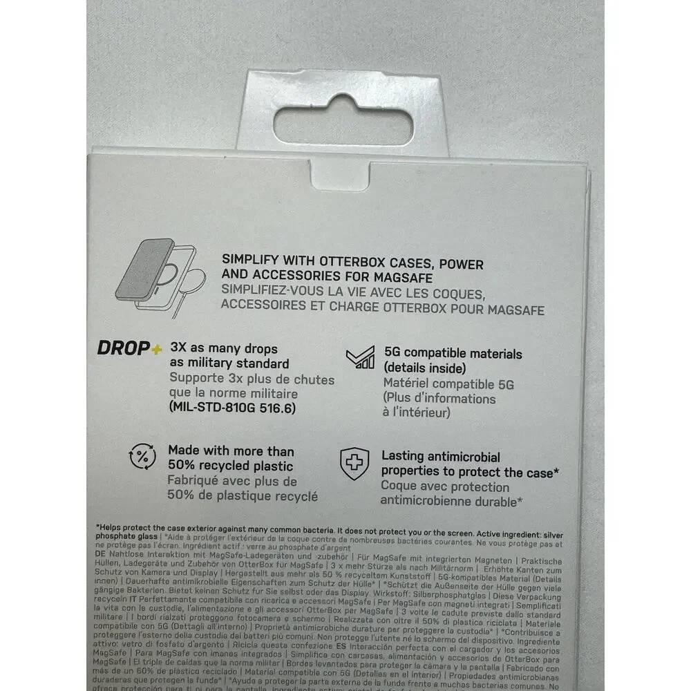 New Clear OtterBox Symmetry+ Series Case Magsafe for iPhone 14 Pro Max 2022 XL